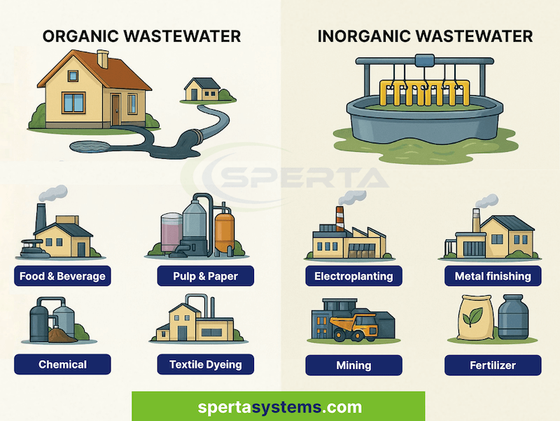 The Difference between Organic and Inorganic Wastewater