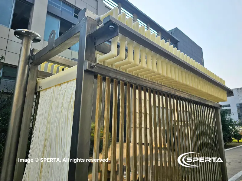 Centralized permeate collection