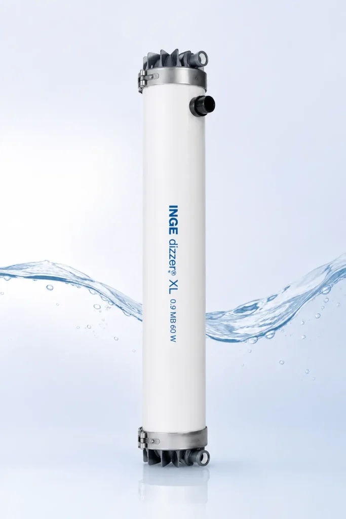 INGE dizzer XL 0.9 MB 60 W pressurized UF membrane module