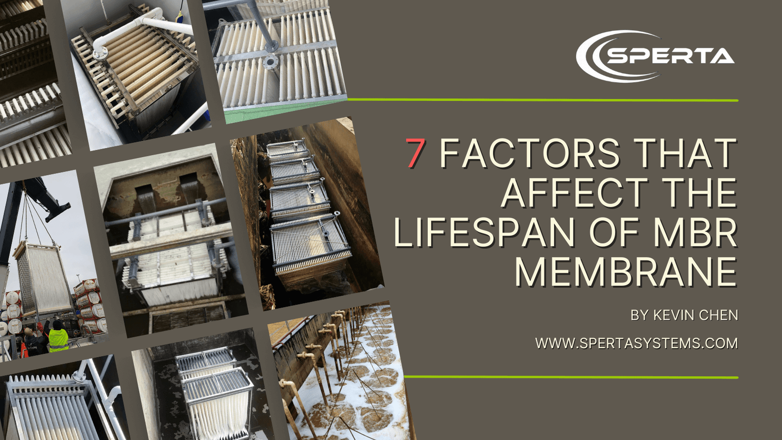 7 Factors That Affect the Lifespan of MBR Membrane - SPERTA MEMBRANE