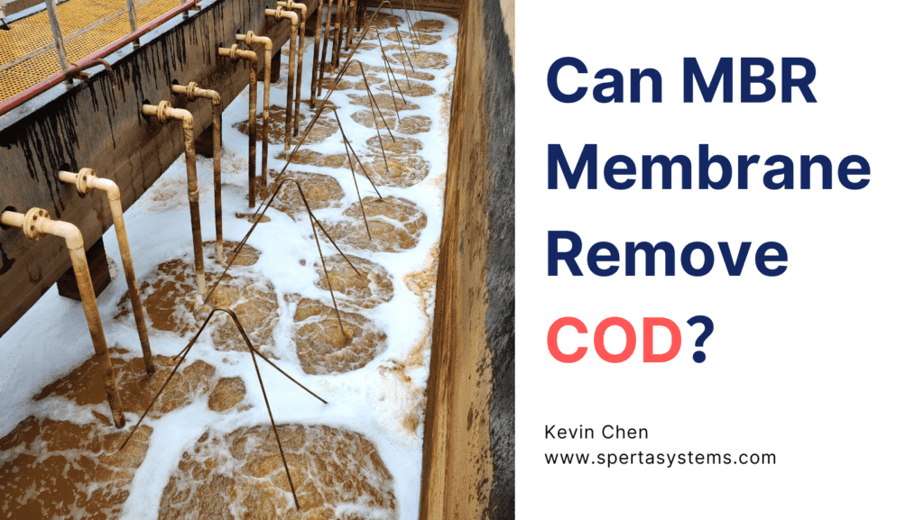 Can MBR Membrane Remove COD