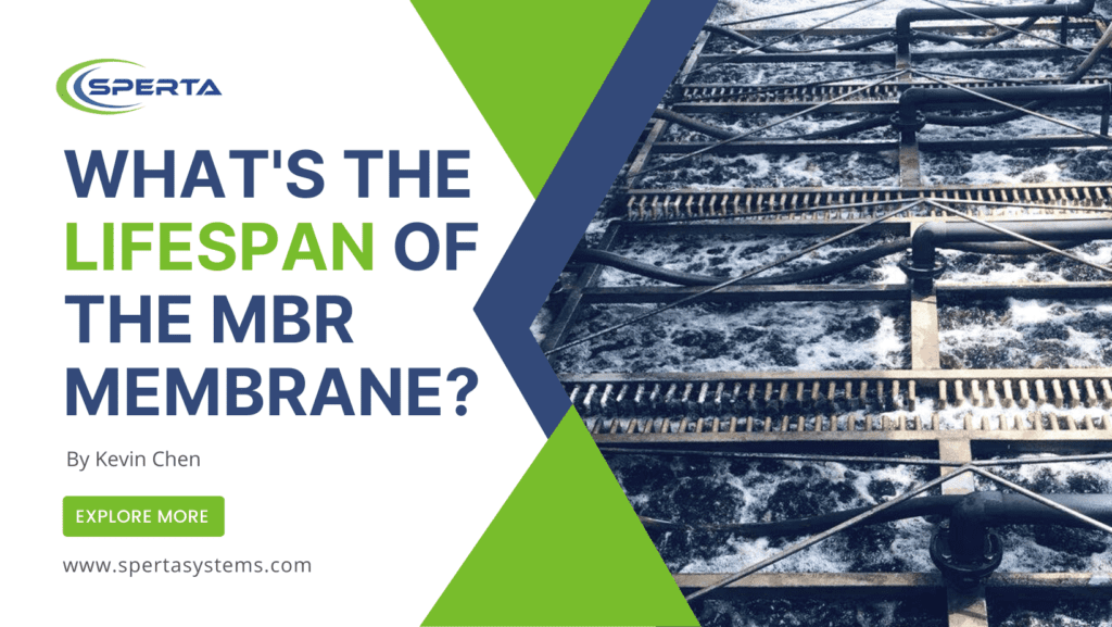 What's the lifespan of the MBR membrane?