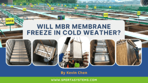 Will MBR membrane freeze in cold weather?