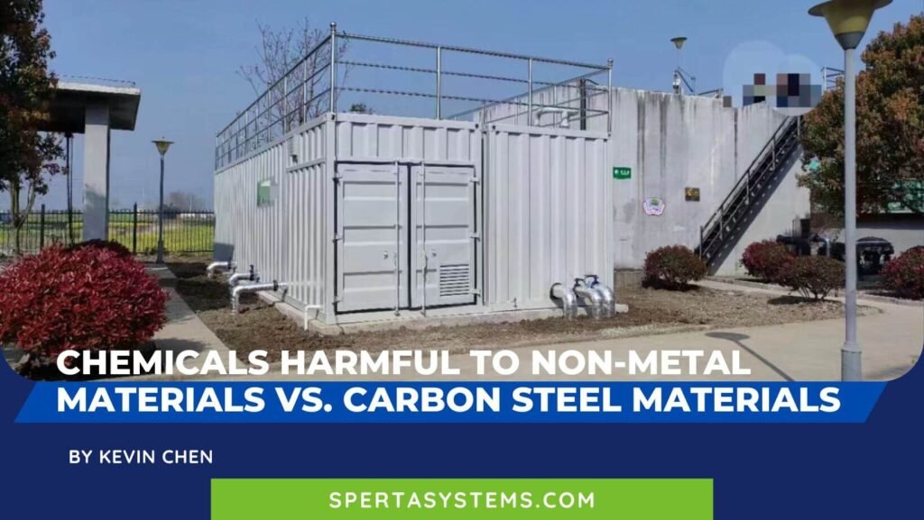 Chemicals Harmful to Non Metal Materials vs Carbon Steel Materials
