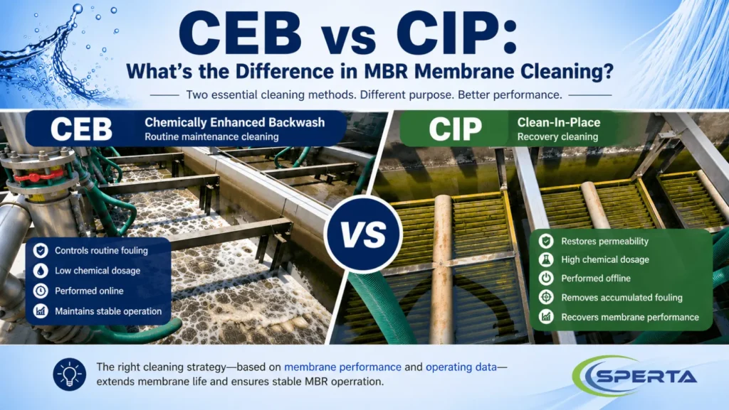 CEB vs CIP Choosing the Right Cleaning Strategy for MBR Systems